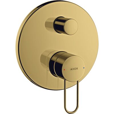 Hansgrohe Axor Uno Ensemble de mitigeur pour baignoire - Or poli - 38428990 - Publicité Hansgrohe Axor Uno Ensemble de mitigeur pour baignoire - Or poli - 38428990 - Publicité