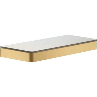 Étagère AXOR Universal - 300mm - Or Brossé - Accessoire Douche - Publicité Étagère AXOR Universal - 300mm - Or Brossé - Accessoire Douche - Publicité