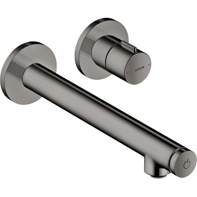 Hansgrohe Axor Uno Mitigeur Lavabo Encadré - Chrome noir poli - Publicité Hansgrohe Axor Uno Mitigeur Lavabo Encadré - Chrome noir poli - Publicité