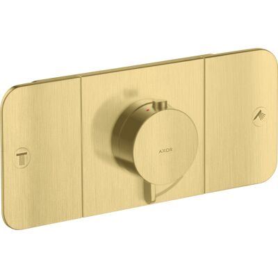 Hansgrohe Axor Starck Module Thermostatique - Montage encastré - Laiton brossé - Publicité Hansgrohe Axor Starck Module Thermostatique - Montage encastré - Laiton brossé - Publicité
