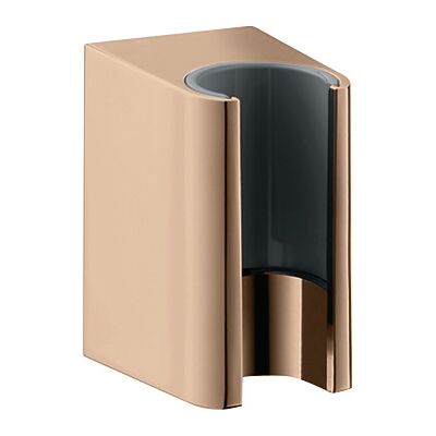 Hansgrohe Axor One support de douche 45721300 position de maintien fixe, or rouge poli - Publicité Hansgrohe Axor One support de douche 45721300 position de maintien fixe, or rouge poli - Publicité