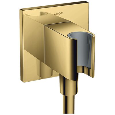 Hansgrohe Axor Portereinheit - Carré - Polished Gold Optic - Shower Solutions - Publicité Hansgrohe Axor Portereinheit - Carré - Polished Gold Optic - Shower Solutions - Publicité
