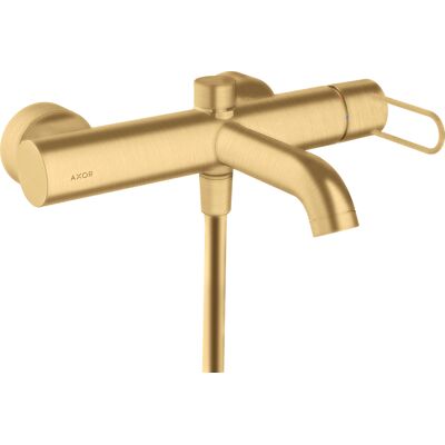 Hansgrohe Axor Uno Mitigeur de bain - Or brossé - Système céramique - Publicité Hansgrohe Axor Uno Mitigeur de bain - Or brossé - Système céramique - Publicité