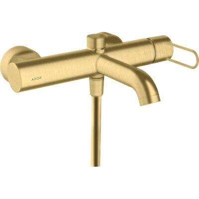 Mitigeur de baignoire Axor Uno Hansgrohe - Laiton brossé - Publicité Mitigeur de baignoire Axor Uno Hansgrohe - Laiton brossé - Publicité