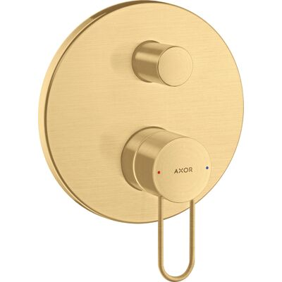 Hansgrohe Axor Uno Mitigeur de bain - Or brossé - Publicité Hansgrohe Axor Uno Mitigeur de bain - Or brossé - Publicité