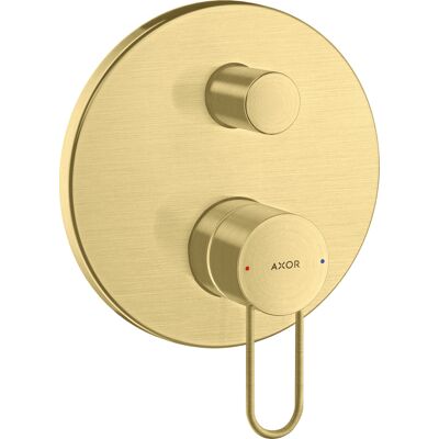Hansgrohe Axor Uno Mitigeur de baignoire encastré - Laiton brossé - Publicité Hansgrohe Axor Uno Mitigeur de baignoire encastré - Laiton brossé - Publicité