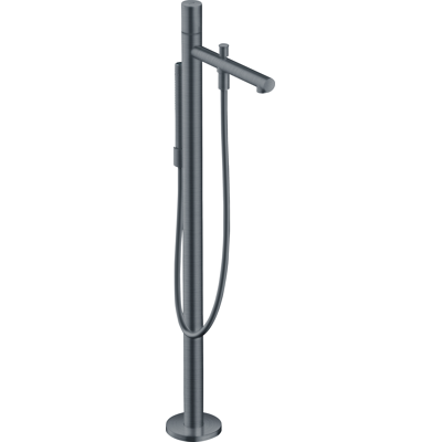 Hansgrohe AXOR Uno Mitigeur bain - Chrome noir brossé - Publicité Hansgrohe AXOR Uno Mitigeur bain - Chrome noir brossé - Publicité