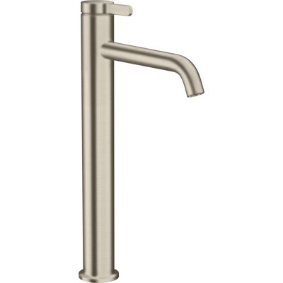 Hansgrohe Axor One mitigeur lavabo 48002820 projection 180mm, garniture de vidange déverrouillable, nickel brossé - Publicité Hansgrohe Axor One mitigeur lavabo 48002820 projection 180mm, garniture de vidange déverrouillable, nickel brossé - Publicité