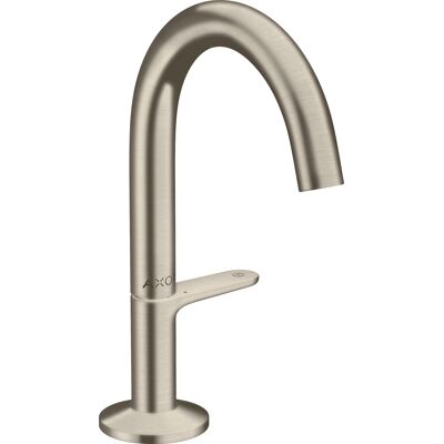 Hansgrohe AXOR One Robinet lavabo Nickel brossé - Projection 122 mm - Publicité Hansgrohe AXOR One Robinet lavabo Nickel brossé - Projection 122 mm - Publicité