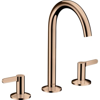 Hansgrohe Axor One Mitigeur - 3 Trou, Or Rouge - Publicité Hansgrohe Axor One Mitigeur - 3 Trou, Or Rouge - Publicité
