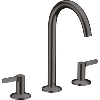 Hansgrohe AXOR One Mitigeur lavabo 3 trous - Chrome noir brossé - Publicité Hansgrohe AXOR One Mitigeur lavabo 3 trous - Chrome noir brossé - Publicité