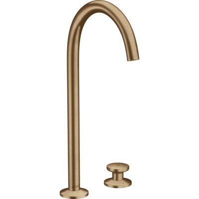 Hansgrohe AXOR One Mitigeur lavabo 2 trous - Bronze brossé - Publicité Hansgrohe AXOR One Mitigeur lavabo 2 trous - Bronze brossé - Publicité