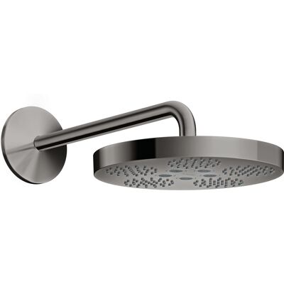 Hansgrohe Axor One Tête de Douche - 280mm, Chrome Noir Poli - Tête de Douche - Publicité Hansgrohe Axor One Tête de Douche - 280mm, Chrome Noir Poli - Tête de Douche - Publicité