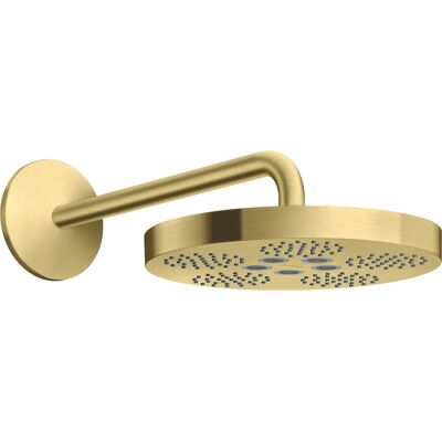 Hansgrohe Axor One Tête de Douche - 280mm, Laiton Brossé, 1 Type de Jet - Publicité Hansgrohe Axor One Tête de Douche - 280mm, Laiton Brossé, 1 Type de Jet - Publicité