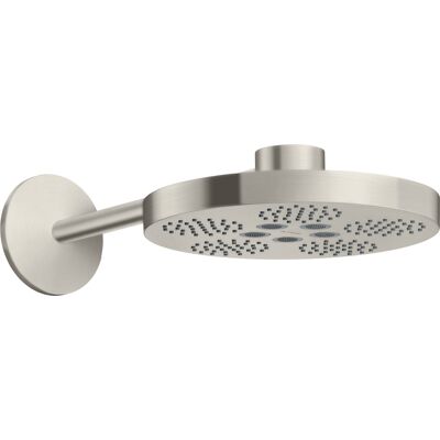 Hansgrohe douche de tête Axor One 48492800 avec bras de douche, 2jet, aspect acier inoxydable - Publicité Hansgrohe douche de tête Axor One 48492800 avec bras de douche, 2jet, aspect acier inoxydable - Publicité