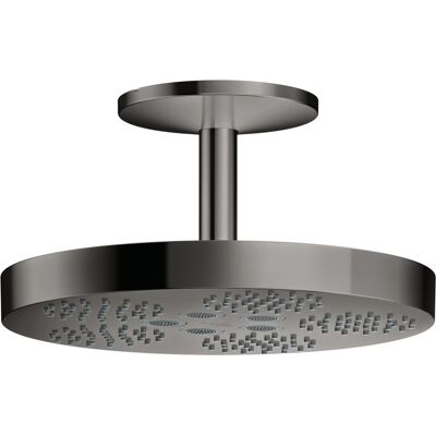 Hansgrohe AXOR Una Tête de Douche - 280mm, Chrome Noir, Réglable - Publicité Hansgrohe AXOR Una Tête de Douche - 280mm, Chrome Noir, Réglable - Publicité