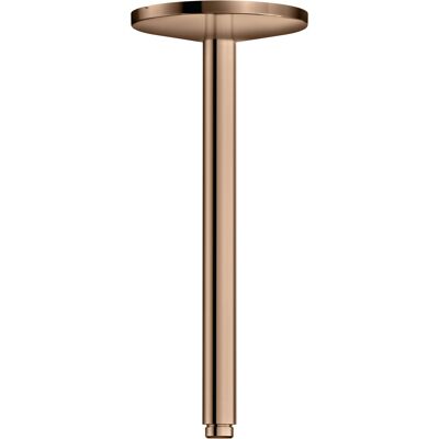 HANSGROHE AXOR Une Raccordement au Plafond - 300mm - Douchette - Or Rouge Poli - Publicité HANSGROHE AXOR Une Raccordement au Plafond - 300mm - Douchette - Or Rouge Poli - Publicité