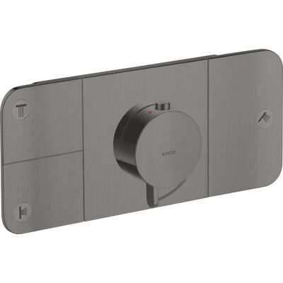 Hansgrohe Axor One Module Thermostatique - Chrome noir brossé - Publicité Hansgrohe Axor One Module Thermostatique - Chrome noir brossé - Publicité