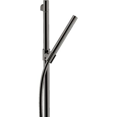 Hansgrohe Axor Starck set de douche 27980330 900mm, avec douchette, 2jet, chrome noir poli - Publicité Hansgrohe Axor Starck set de douche 27980330 900mm, avec douchette, 2jet, chrome noir poli - Publicité