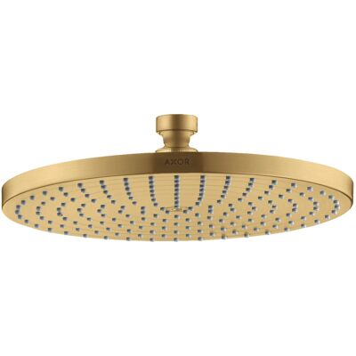 Hansgrohe Axor Starck douche de tête à plaque 28494250 montage au plafond ou au mur, 240 mm, 1jet, optique or brossé - Publicité Hansgrohe Axor Starck douche de tête à plaque 28494250 montage au plafond ou au mur, 240 mm, 1jet, optique or brossé - Publicité