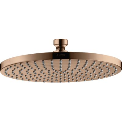 Hansgrohe Axor Starck Or rouge poli 240 mm Tête de douche murale ou plafond - Tête de douche - Publicité Hansgrohe Axor Starck Or rouge poli 240 mm Tête de douche murale ou plafond - Tête de douche - Publicité