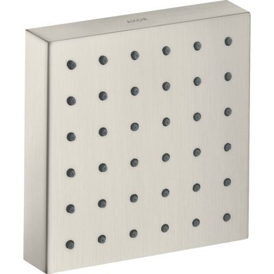 Hansgrohe Axor Starck Showercollection - 12x12cm Acier Inoxydable - Module de Douche - Publicité Hansgrohe Axor Starck Showercollection - 12x12cm Acier Inoxydable - Module de Douche - Publicité