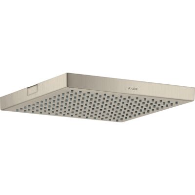 Tête de douche Hansgrohe Axor Starck 240x240mm Nickel Brossé Montage plafond - Publicité Tête de douche Hansgrohe Axor Starck 240x240mm Nickel Brossé Montage plafond - Publicité