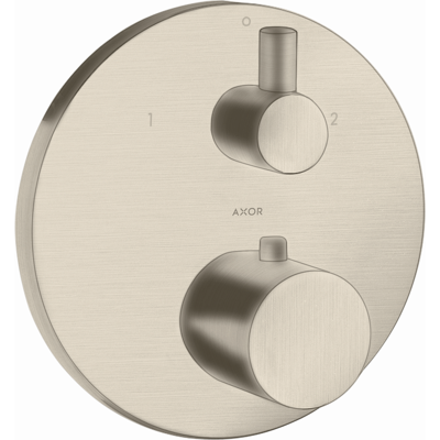 Hansgrohe AXOR Uno Thermostat encastré - Nickel brossé - 38720820 - Publicité Hansgrohe AXOR Uno Thermostat encastré - Nickel brossé - 38720820 - Publicité