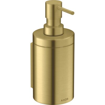 Hansgrohe Axor Distributeur de Lotion Laiton Brossé - Dispenser - Publicité Hansgrohe Axor Distributeur de Lotion Laiton Brossé - Dispenser - Publicité