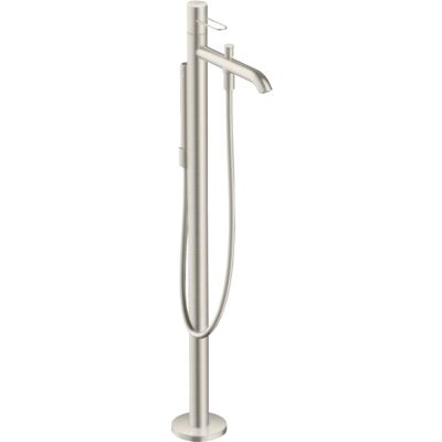 Mitigeur bain Hansgrohe AXOR Uno - Acier inoxydable - Publicité Mitigeur bain Hansgrohe AXOR Uno - Acier inoxydable - Publicité