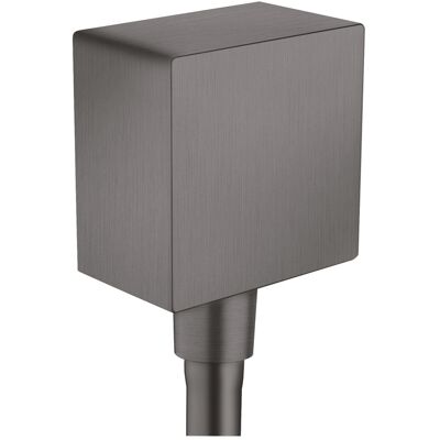 Hansgrohe Modèle 36732340 - Raccord de tuyau carré chrome noir brossé - Publicité Hansgrohe Modèle 36732340 - Raccord de tuyau carré chrome noir brossé - Publicité