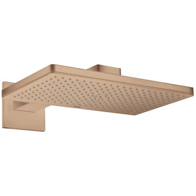 Hansgrohe Axor Tête de Douche - 460x270mm Pluie - Or Rouge Brossé - Publicité Hansgrohe Axor Tête de Douche - 460x270mm Pluie - Or Rouge Brossé - Publicité