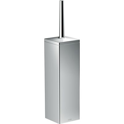 Hansgrohe Axor Universal Porte-brosse WC Rectangulaire - Montage mural, Métal, avec couvercle - Publicité Hansgrohe Axor Universal Porte-brosse WC Rectangulaire - Montage mural, Métal, avec couvercle - Publicité