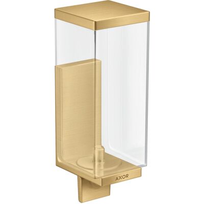 Distributeur de savon Axor Universal de Hansgrohe - 600ml, Or brossé - Convient pour douche - Publicité Distributeur de savon Axor Universal de Hansgrohe - 600ml, Or brossé - Convient pour douche - Publicité