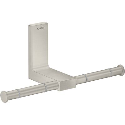 Hansgrohe AXOR Support Universel pour Papier Toilette - Aspect Acier Inox - Publicité Hansgrohe AXOR Support Universel pour Papier Toilette - Aspect Acier Inox - Publicité