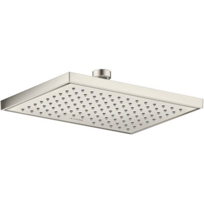 Hansgrohe AXOR Mitigeur de douche - Inox - Pluie - 245x185mm - Publicité Hansgrohe AXOR Mitigeur de douche - Inox - Pluie - 245x185mm - Publicité