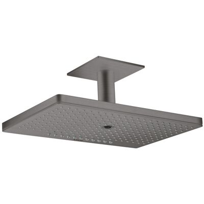 Hansgrohe Chrome noir brossé 460/300 Tête de douche au plafond - Tête de douche - Publicité Hansgrohe Chrome noir brossé 460/300 Tête de douche au plafond - Tête de douche - Publicité