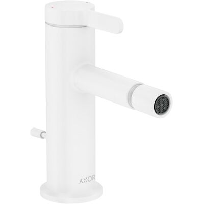 Hansgrohe AXOR One Mitigeur de Bidet - Projection 113 mm, Blanc Mat - Publicité Hansgrohe AXOR One Mitigeur de Bidet - Projection 113 mm, Blanc Mat - Publicité