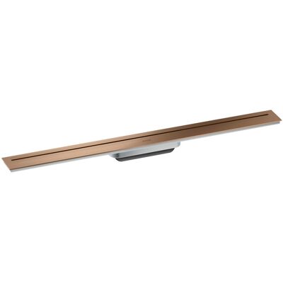 Hansgrohe AXOR Drain Caniveau 800mm Or Rouge Brossé - Ensemble complet - Publicité Hansgrohe AXOR Drain Caniveau 800mm Or Rouge Brossé - Ensemble complet - Publicité
