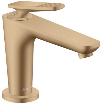 Mitigeur lavabo Hansgrohe Axor Citterio C CoolStart - Bronze brossé - Publicité Mitigeur lavabo Hansgrohe Axor Citterio C CoolStart - Bronze brossé - Publicité