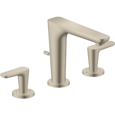 Hansgrohe Axor Citterio C Lavabo - 3 Troux - Nickel Brossé - Mitigeur - Publicité Hansgrohe Axor Citterio C Lavabo - 3 Troux - Nickel Brossé - Mitigeur - Publicité