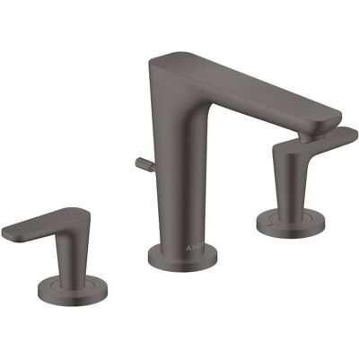 Hansgrohe Axor Citterio C Robinet lavabo 3 trous - Chrome noir brossé - Publicité Hansgrohe Axor Citterio C Robinet lavabo 3 trous - Chrome noir brossé - Publicité
