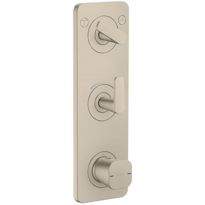 Hansgrohe Axor Citterio C Module Thermostat - Nickel Brossé - Publicité Hansgrohe Axor Citterio C Module Thermostat - Nickel Brossé - Publicité