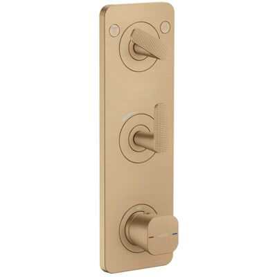 Hansgrohe Axor Citterio C Module Thermostat - Bronze Brossé - Module Thermostat - Publicité Hansgrohe Axor Citterio C Module Thermostat - Bronze Brossé - Module Thermostat - Publicité