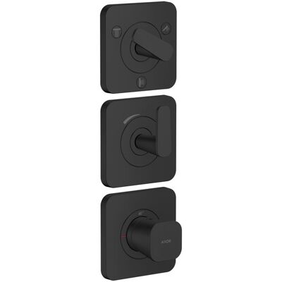 Module Thermostatique Axor Citterio C Hansgrohe - Noir Mat - Type de Douche - Publicité Module Thermostatique Axor Citterio C Hansgrohe - Noir Mat - Type de Douche - Publicité