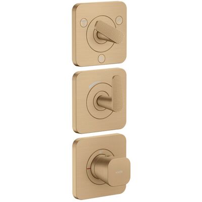 Module thermostat Hansgrohe Axor Citterio C - Bronze brossé - Type de douche - Publicité Module thermostat Hansgrohe Axor Citterio C - Bronze brossé - Type de douche - Publicité
