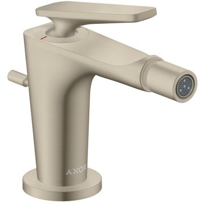 Hansgrohe Axor Citterio C Mitigeur bidet - Nickel brossé - Reach 113 mm - Jet laminaire - Type bidet - Publicité Hansgrohe Axor Citterio C Mitigeur bidet - Nickel brossé - Reach 113 mm - Jet laminaire - Type bidet - Publicité