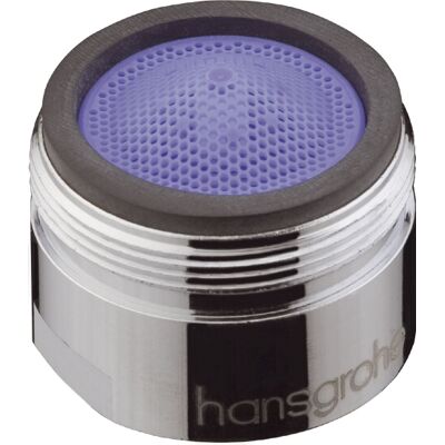Hansgrohe Modèle 13485000 - Aerateur de robinet - Publicité Hansgrohe Modèle 13485000 - Aerateur de robinet - Publicité