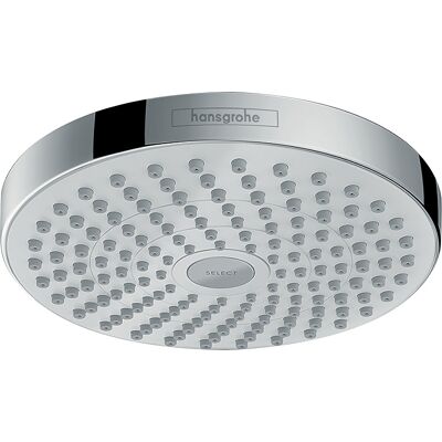 Hansgrohe Croma Select S 180 douche de tête 26522400 2jet, blanc / chrome - Publicité Hansgrohe Croma Select S 180 douche de tête 26522400 2jet, blanc / chrome - Publicité