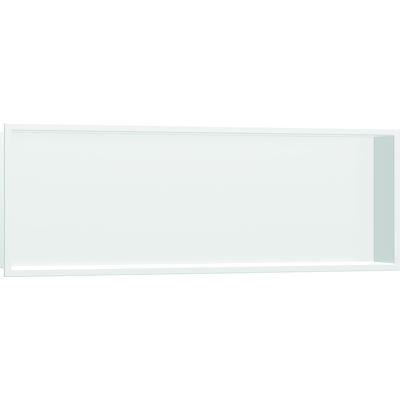 Hansgrohe XtraStoris Nicho Murale - Acier Inoxydable, Blanc Mat - Publicité Hansgrohe XtraStoris Nicho Murale - Acier Inoxydable, Blanc Mat - Publicité